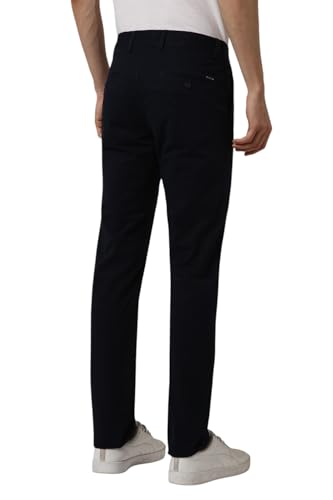 Image of Peter England Men's Slim Fit Mid Rise Super Chino Casual Trouser