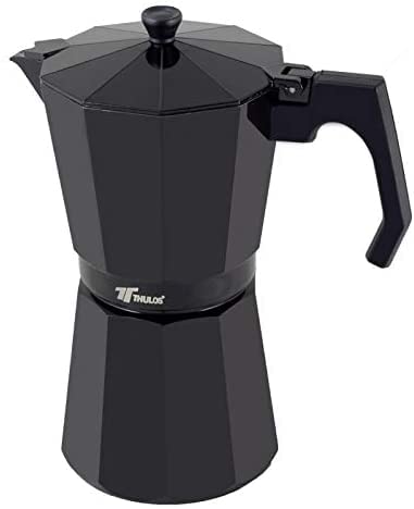 Cafetière Thulos noire 6 tasses pour vos rituels café du matin en famille
