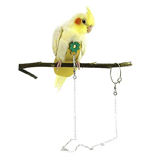 Pet Clean Adjustable Parrot Bird Diaper Nappy with 50cm Lanyard Harness Flightline,7