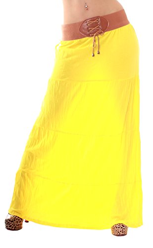 Donna maxi in diversi colori lungo Boho Rock