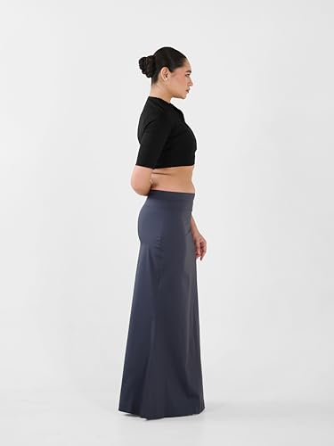 Image of I AM BY DOLLYJAIN D'coat Simple with Extender Length Adjustable for Women - 99% Cotton, 1% Lycra Stylish Lightweight Coat for Casual and Formal Wear