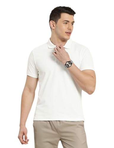 Image of FYLTR Men's Solid Polo | Regular Fit | Casual Polo Shirts for Men