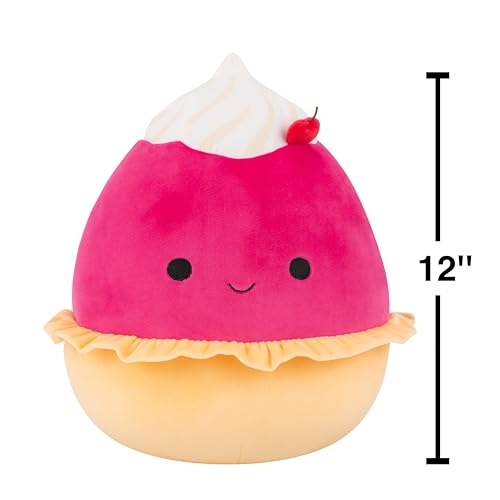 Image of Squishmallows Original 12in Dandy The Mischievous Cherry Pie - Official Jazwares Plush (Medium-Sized)