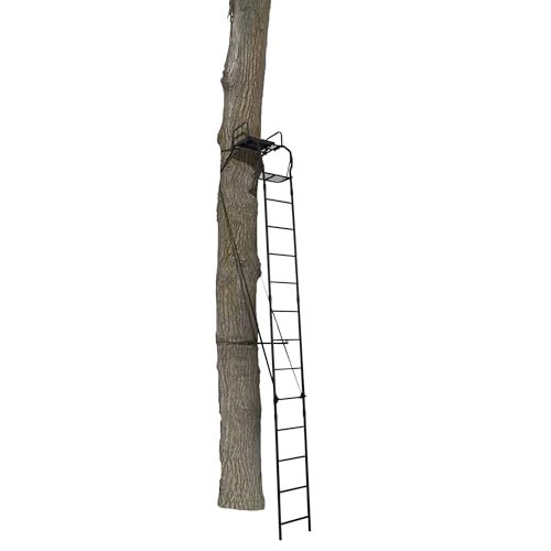 Big Game BGM-LS0100 Warrior Pro 1 Person Portable Sturdy Tree Stand For Hunters, Ladderstand thumb #1
