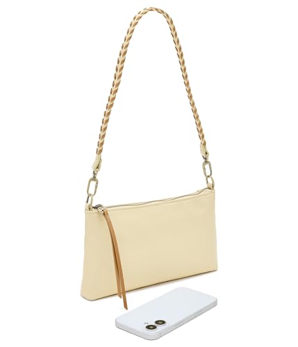 Image of HOBO Darcy Leather Convertible 3-in-1 Crossbody Bag with Removable & Adjustable Strap, Exterior Phone Slip Pocket