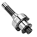 High Thermal Strength Shell Mill Arbor Holder Adapter, CNC Milling Machine Accessories, R8 FMB40 with 0.005mm Accuracy, Double Sided Card Key for Heavy Cutting