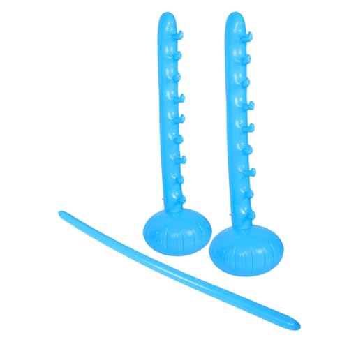 Poteau Gonflable Interactif pour Jeu de Saut Enfant Intérieur Extérieur