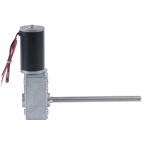 5840-31zy M8x116mm Long Threaded Shaft 12v Dc High Torque Low RPM Electric Worm Gear Motor 1Pcs(40rpm,24V)