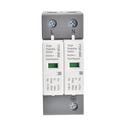 Evite averías por cortes de luz con el pararrayos YTSP-B 2P de 275V AC 4