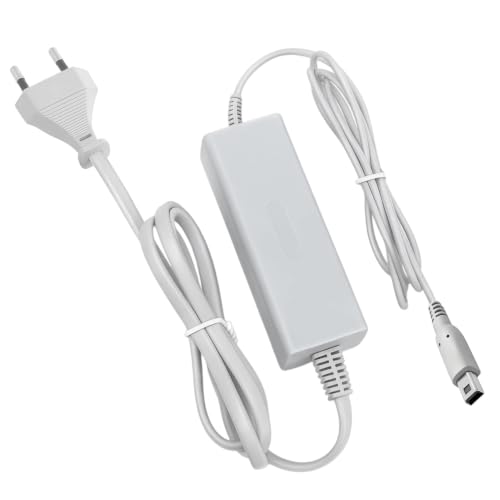 Chargeur pour Wii U Gamepad 4.75V 1.6A Adaptateur Secteur de Remplacement Câble d'alimentation Charge Compatible avec Nintendo Wii U Gamepad