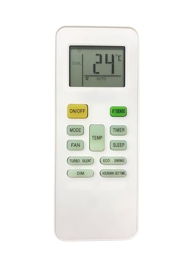Image of Upix AC Remote No. 142A (No Backlight), Compatible /Replacement for Whirlpool AC Remote Control (Exactly Same Remote Will Only Work)