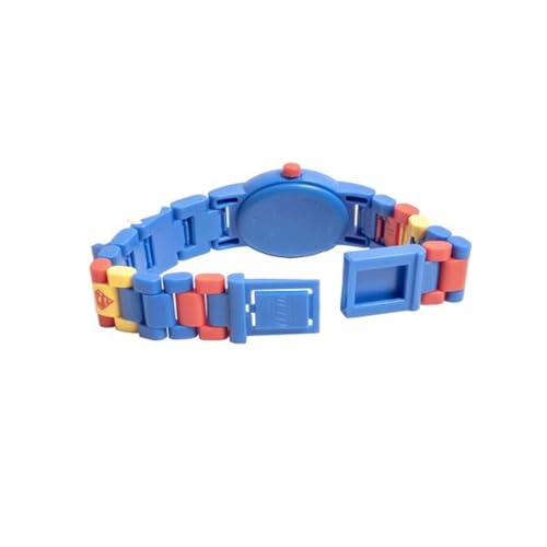 Image of LEGO Kid DC Superman Minifigure Link Analog Watch 8021575