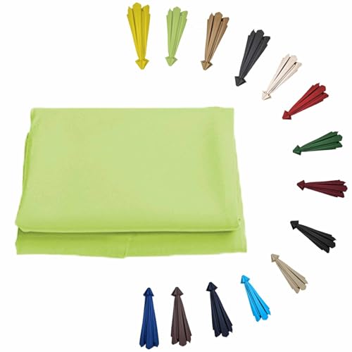 Toldo de repuesto para sombrilla cuadrada de 200cm impermeable con proteccion UV50 para jardin