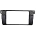 Produktbild Maxiou Double 2 Din Facia für Serie 3 E46 Radio Stereo DVD Dash Installation Trim Kit Blende Lünette (2-DIN 180*105MM)