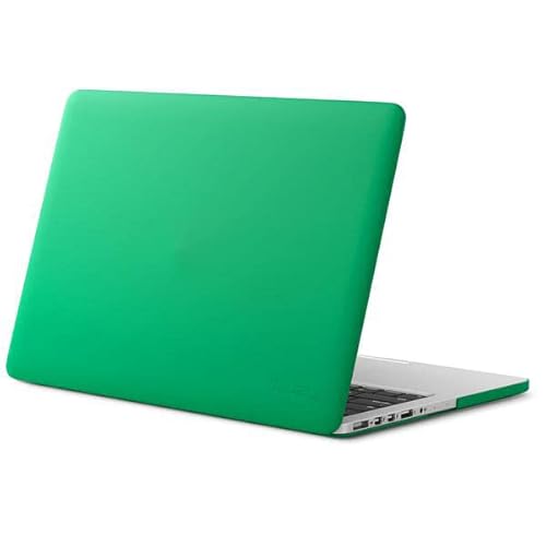 Kuzy Older Version Case Pro 13 inch 2015-2012 Release Models A1425 A1502 Hard Shell Cover, Forest Green