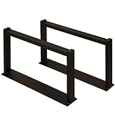 Amazon.co.jp: サンニード テーブル脚 パーツ ロの字 2本セット 高さ