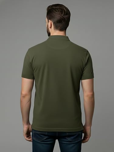 Image of XENOVAURBAN Dry Fit Polo t Shirt for Man | Regular Fit | Quick Dry Mars Fabric Polo T-Shirt with Collar for Men