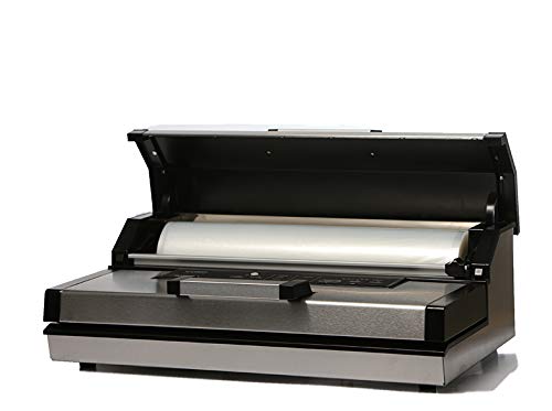 Caso Vakuumierer FastVac 400 für alle Lebensmittel Gewerbe und Privat Schweißnaht bis 40 cm Breite Edelstahlgehäuse 350W… – Bild 3