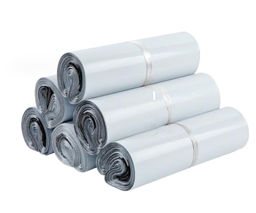 150 Stück Folienversandtaschen selbstklebend | 420 x 550 mm Versandbeutel mit Selbstklebeverschluss | 42 x 55 cm Versandtüten blickdicht aus Plastik für Kleidung und Textilien