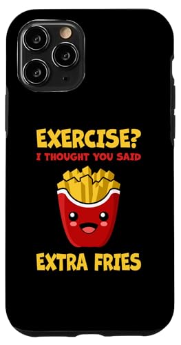 �G�N�T�T�C�Y ? I Thought You Said Extra Fries �t�@�[�X�g�t�[�h���D�� �X�}�z�P�[�X iPhone 11 Pro �p
