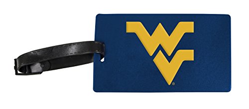 West Virginia Mountaineers Luggage Tag 2-Pack Officially Licensed Collegiate Product