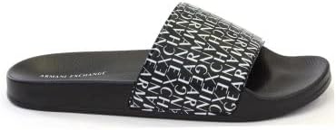 Armani Exchange mens Logo Slide - Image 5