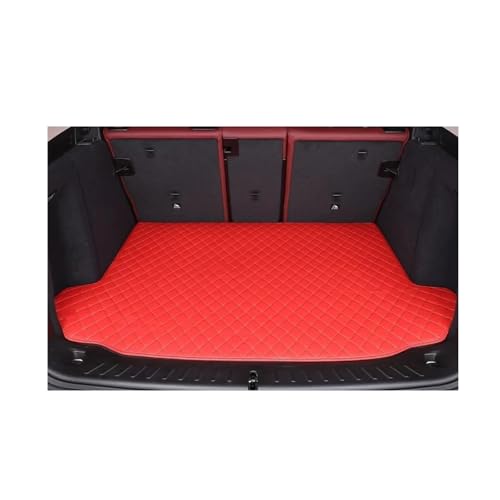 Tapis de coffre de voiture Geely Monjaro rouge finition sur mesure
