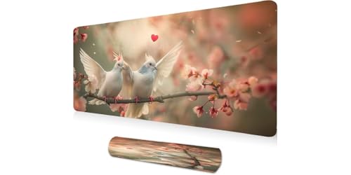 Grand tapis de souris XXL 1200x600 mm antidérapant pour setup de jeu PC