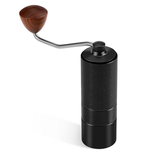 La Mejor Selección de Molinillo de Cafe los más recomendados. 45 Molino de Cafe Manual Acero Inoxidable Portable YOMYM, Molino de Mano para Cafe de Grano, Coffee Grinder Ajustable, Molinillo de Café con Manivela, para Oficina, Hogar, Camping,...