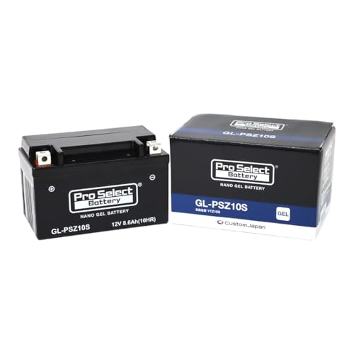 ProSelect(プロセレクト) バイク GL-PSZ10S ナノ・ジェルバッテリー(YTZ10S 互換)(ジェルタイプ 液入充電済) PSB113 密閉型MFバッテリー