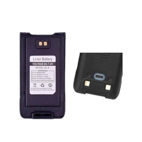 Batería Baofeng UV-9R Pro para rutas de montaña y rescate con carga Tipo C