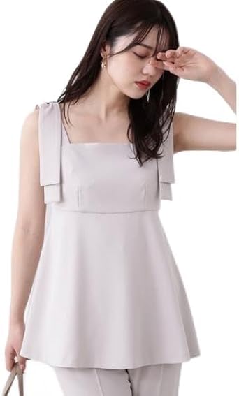 PROPORTION BODY DRESSING - PROPORTION BODY DRESSING リボンペプラムブラウス セール】ペプラムタックリボンブラウス(505220812