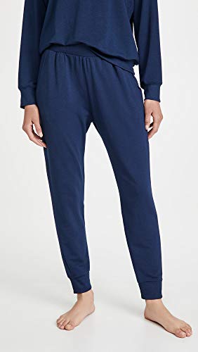 Eberjey Women's Blair Trainer Pants, Navy, Blue, L #TOP1
