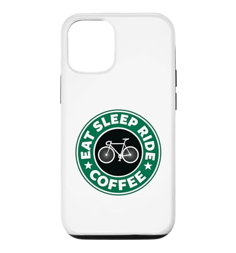 EAT SLEEP RIDE �R�[�q�[ ���[�h �}�E���e���o�C�N �T�C�N�����O �C���X�s���[�V���� �X�}�z�P�[�X iPhone 12/12 Pro �p