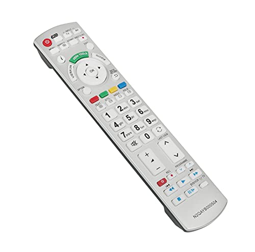 AULCMEET N2QAYB000504 Replaced Remote fit for Panasonic LED HDTV TX-P65STW50 TX-P42ST50Y TX-P42ST50J TX-P42STW50 TX-P50GT50E TX-L47WT50B TX-L47WT50T TX-PR50VT50 TX-PR55VT50 TX-L42DT50E TX-P65ST50J - Image 3