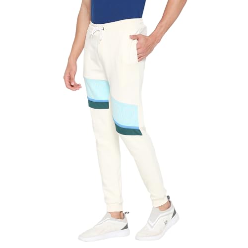 Image of Being Human Grey Regular Fit Track Pants for Men Clothing