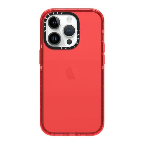 CASETiFY Impact iPhone 14 Pro Case [ 4X Military Grade Drop Tested / 8.2ft Drop Protection ] - Red