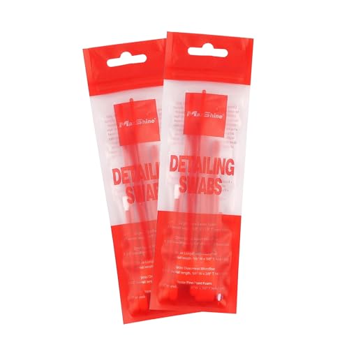 Maxshine Universal 2-Pack Detailing Swabs – Precision Cleaning Tools for