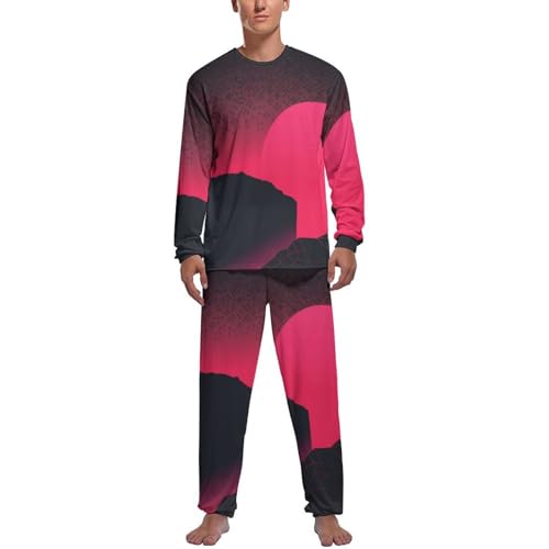 Pantalon vêtements de nuit homme et haut manche longue contre le froid nocturne