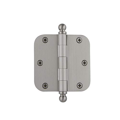 Image of Nostalgic Warehouse Ball-Tip Residential Door Hinge with Radius Corner