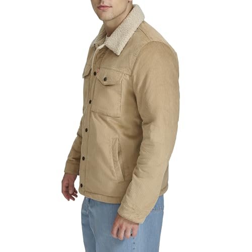 Levi's Men's Corduroy Sherpa Lined Trucker Jacket (Regular & Big & Tall Sizes)2