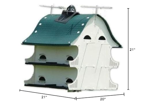 S&K Manufacturing AB S&K The American Barn 12 Room Purple Martin Bird House thumb #1