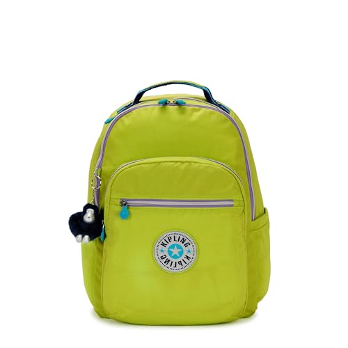 Image of Kipling Women's Seoul 15 inch Laptop Backpack, Durable, Roomy with Padded Shoulder Straps, Built-In Protective Sleeve