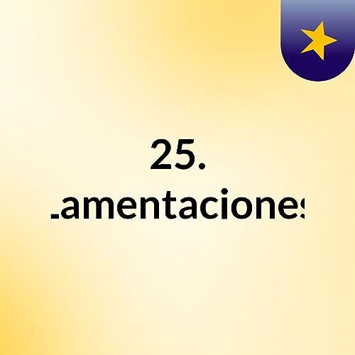 『25. Lamentaciones』のカバーアート