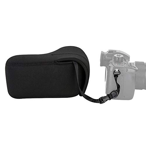 Jjc Ultra Light Neoprene Camera Case Pouch Bag For Canon Eos R Eos Rp +24-105Mm Lens, 80D 70D 750D +18-135/17-85/18-55Mm, Nikon D7500 D7200 D5500, Panasonic Gh5 Gh5S +12-60Mm Lens, Water Resistant #TOP6