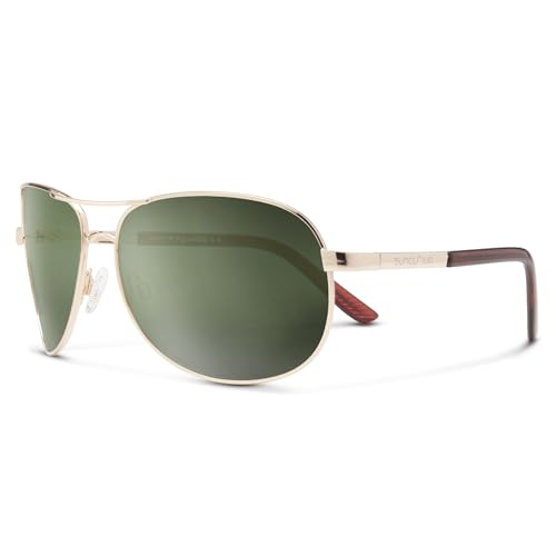 Image of Suncloud Aviator Polarized Sunglasses - 100% UV Protection - Comfortable Fit, Trendy Design - for Men & Women