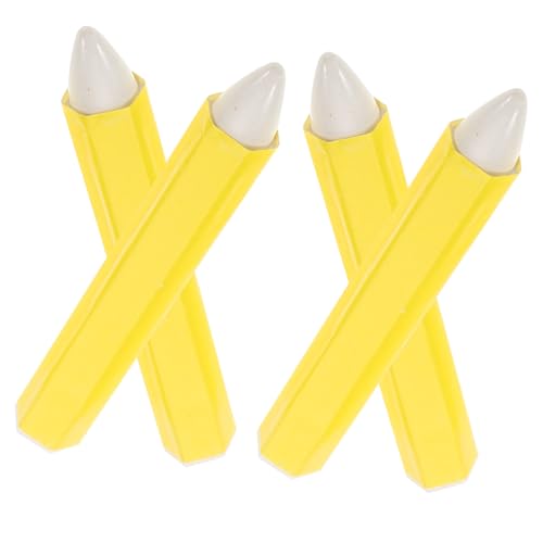 MUCKLILY 4pcs Tire Repair Patch Tools Tire Marking Chalk Wax Marker Pens Automotive Marking Pen Leak Identification