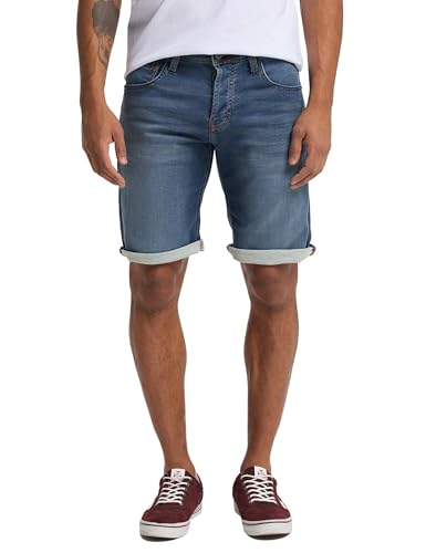 MUSTANG Herren Regular Fit Chicago Short Jeans,Dunkelblau,36 – Ansicht 2