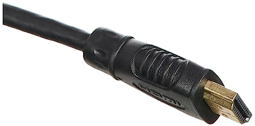 Hama HDMI Kabel (HDMI Stecker, Kabel, 10,2 Gbit/s, 1080p, Full HD, vergoldet, 1,5 m) schwarz