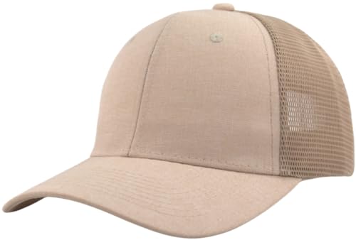Image of TSSGBL M, L, XL, XXL Snapback Trucker Hats Baseball Caps Adjustable Blank Mesh Back Ball Caps for Men Women